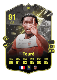 Isaak Touré Showdown Plus 91 OVR