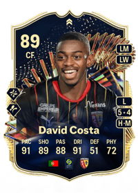 David Costa Live Team of the Season 89 OVR