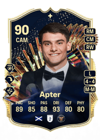 Rob Apter Team of the Season Plus 90 OVR
