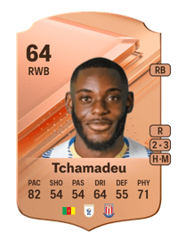 Junior Tchamadeu Rare 64 OVR