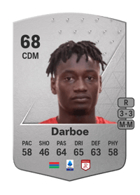 Ebrima Darboe Common 68 OVR
