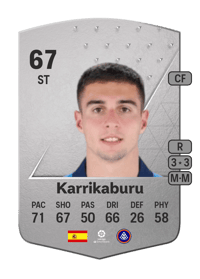Karrikaburu Common 67 OVR