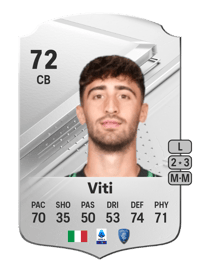 Mattia Viti Rare 72 OVR