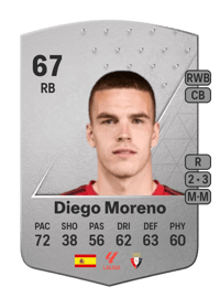 Diego Moreno Common 67 OVR