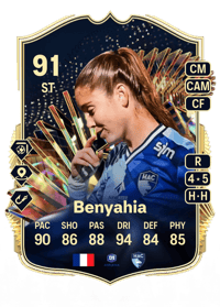 Inès Benyahia Team of the Season 91 OVR