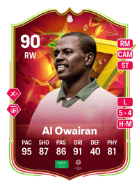 Saeed Al Owairan GOLAZO Hero 90 OVR