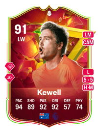Harry Kewell GOLAZO Hero 91 OVR