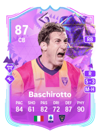 Federico Baschirotto Ultimate Birthday 87 OVR
