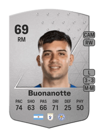 Facundo Buonanotte Common 69 OVR