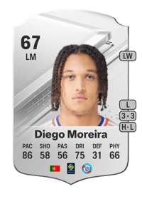 Diego Moreira Rare 67 OVR
