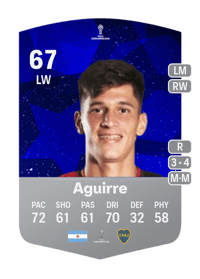 Brian Aguirre CONMEBOL Sudamericana 67 OVR