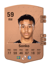 Momodou Lamin Sonko Common 59 OVR