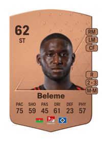 Daouda Beleme Common 62 OVR