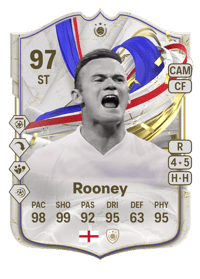 Wayne Rooney Greats of the Game Icon 97 OVR