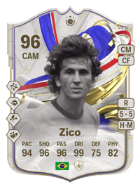 Zico Greats of the Game Icon 96 OVR