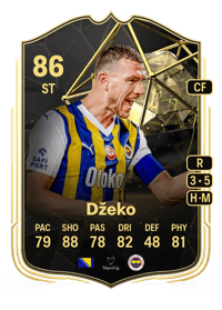 Edin Džeko Team of the Week 86 OVR