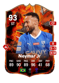Neymar Jr FC Versus Fire 93 OVR