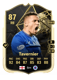 James Tavernier Team of the Week 87 OVR