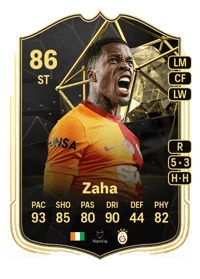 Wilfried Zaha Team of the Week 86 OVR