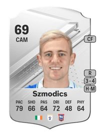 Sammie Szmodics Rare 69 OVR