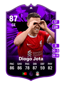 Diogo Jota FC Pro Open Jota 87 OVR