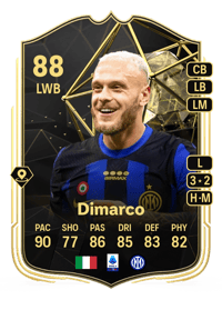 Federico Dimarco Team of the Week 88 OVR