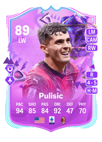Christian Pulisic Ultimate Birthday 89 OVR