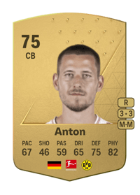 Waldemar Anton Common 75 OVR