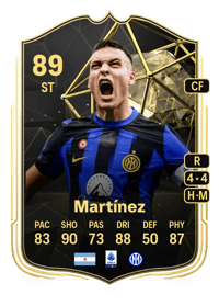 Lautaro Martínez Team of the Week 89 OVR