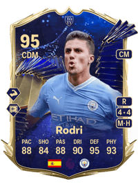 Rodri Team of the Year 95 OVR