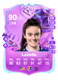 Rose Lavelle Ultimate Birthday 90 OVR