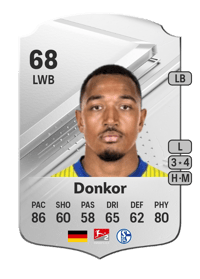 Anton Donkor Rare 68 OVR