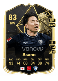 Takuma Asano Team of the Week 83 OVR