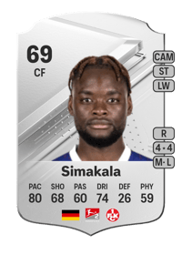 Ba-Muaka Simakala Rare 69 OVR