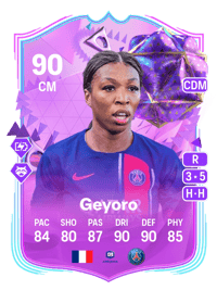 Grace Geyoro Ultimate Birthday 90 OVR