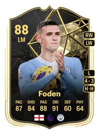 Phil Foden Team of the Week 88 OVR