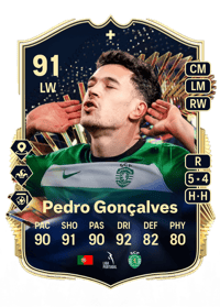 Pedro Gonçalves Team of the Season Plus 91 OVR