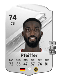 Patric Pfeiffer Rare 74 OVR