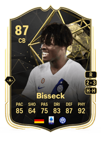 Yann Aurel Bisseck Team of the Week 87 OVR
