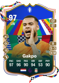Cody Gakpo UEFA EURO Team of the Tournament 97 OVR
