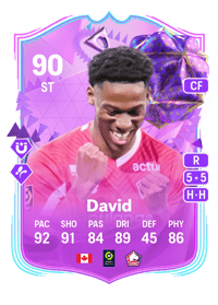 Jonathan David Ultimate Birthday 90 OVR