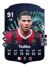 Jean-Clair Todibo TOTS Moments 91 OVR