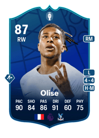 Michael Olise UEFA EURO Festival of Football Academy 87 OVR