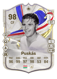 Ferenc Puskás Greats of the Game Icon 98 OVR