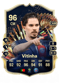 Vitinha Team of the Season 96 OVR