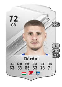 Márton Dárdai Rare 72 OVR