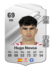 Hugo Novoa Rare 69 OVR