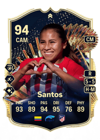 Leicy Santos Live Team of the Season 94 OVR