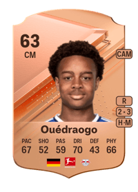 Assan Ouédraogo Rare 63 OVR