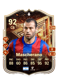 Javier Mascherano FUT Immortals Hero 92 OVR